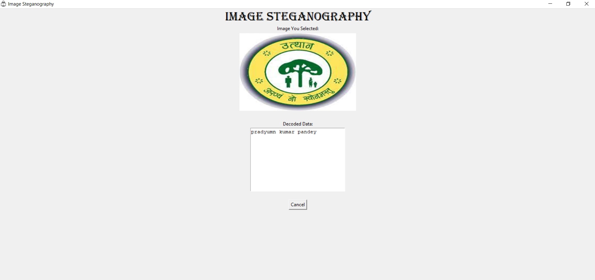 Steganography